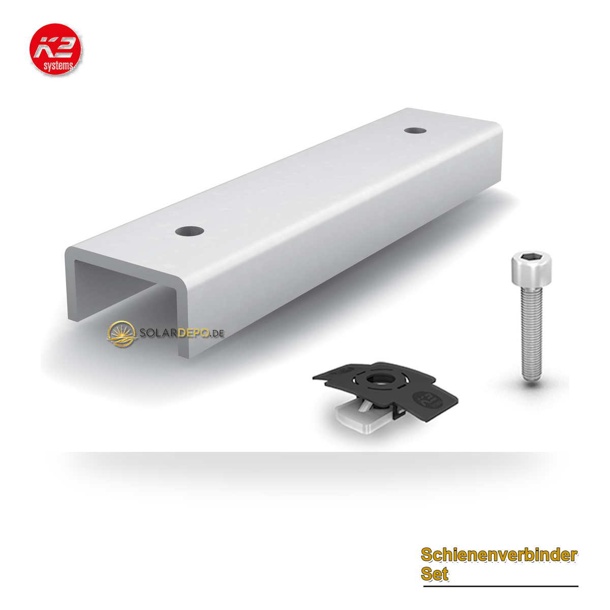 K2 Systems 1006039 Schienenverbinder Set