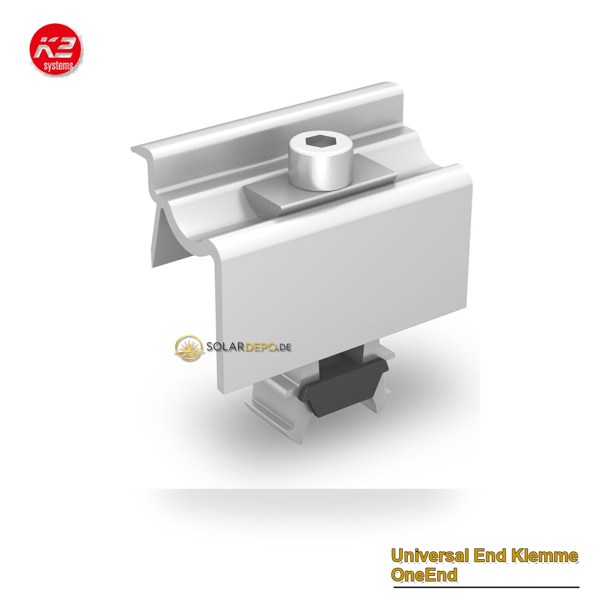 K2 Systems 2002514 Universal End Klemme OneEnd