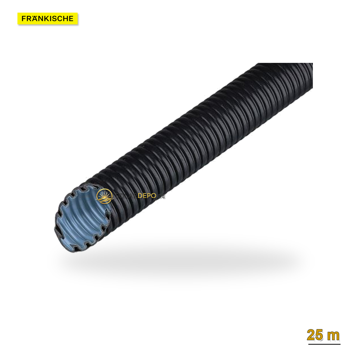 FRÄNKISCHE FFKuS-ESF-UV M50 Kunststoffpanzerrohr - 25 m