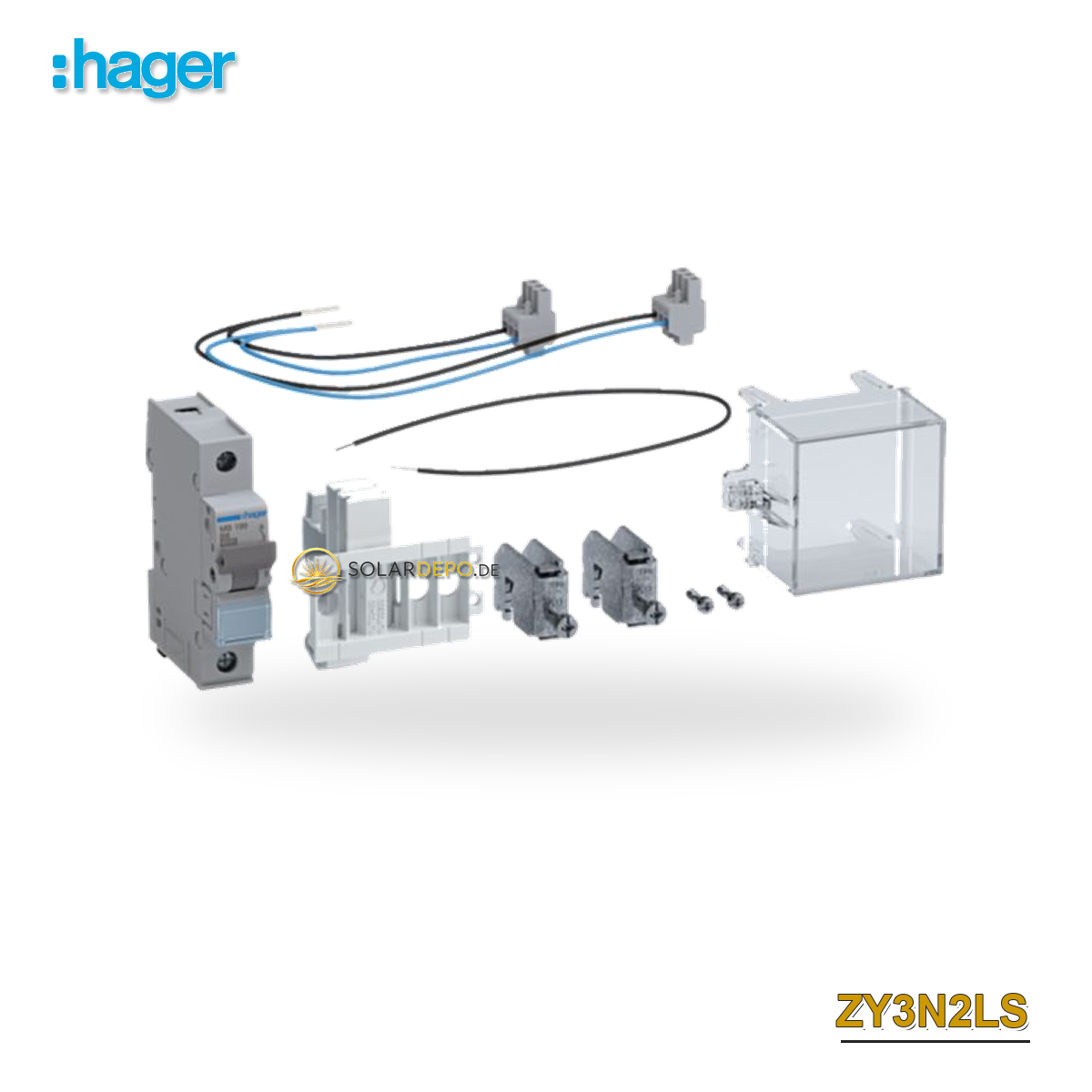 HAGER ZY3N2LS Bestückungspaket APZ/RfZ LS6A