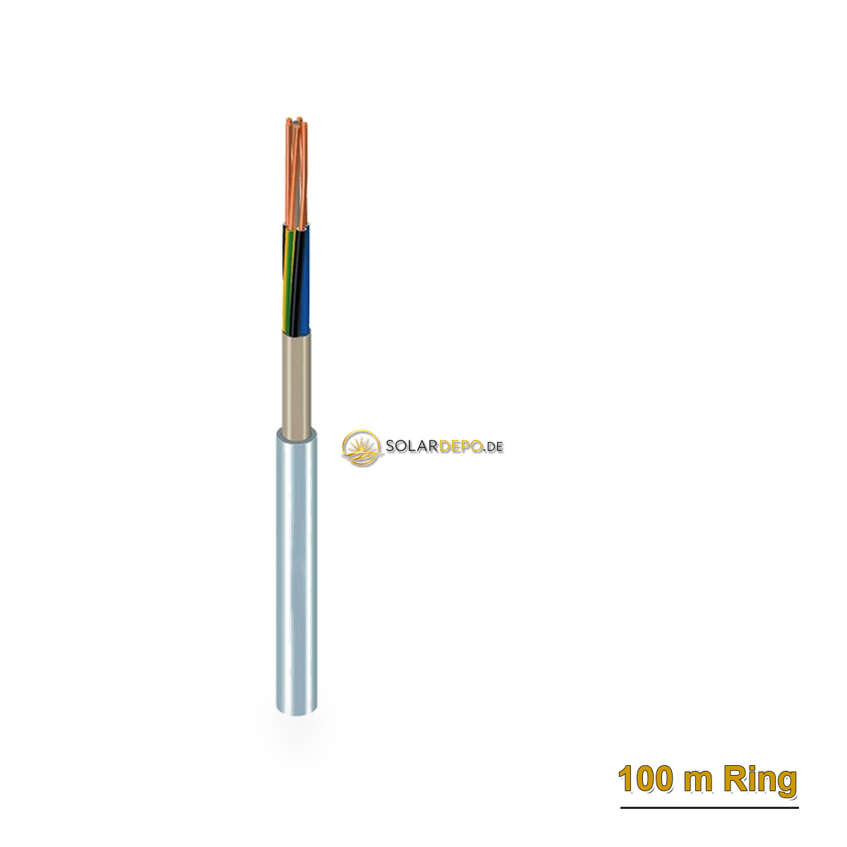 Kabel/Leitungen NYM-J 1X16 grau Ring 100 m