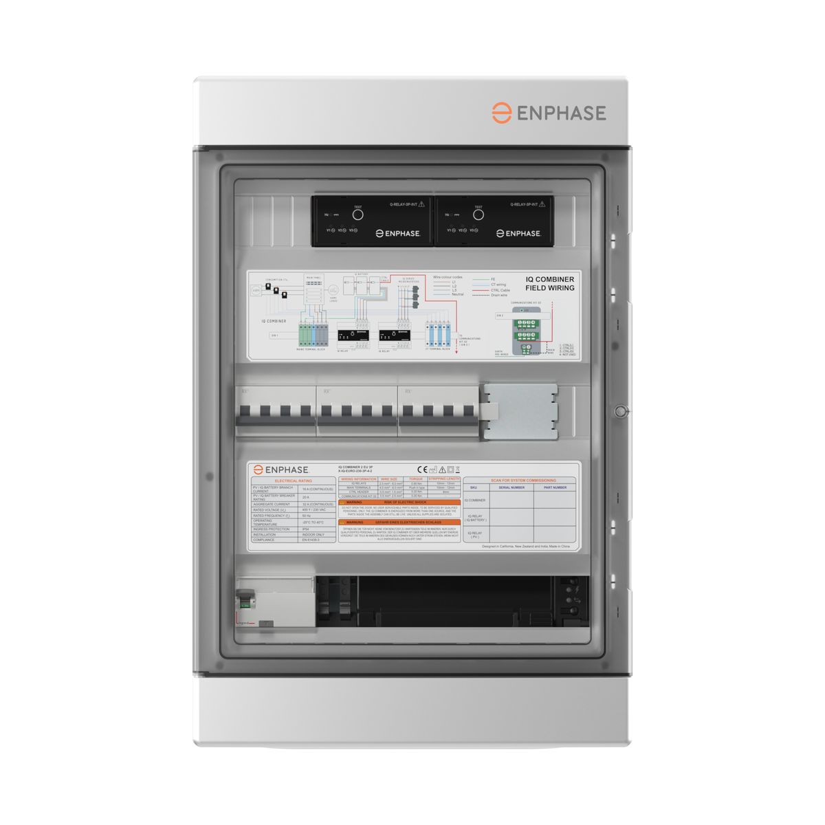 Enphase IQ Combiner 2 EU-3P - 3-phasiger Anschlusskasten