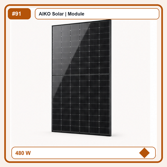 AIKO Solar 480W Dual Glass Full Black Modul AIKO-A470-MCE54Db Neostar 3S+