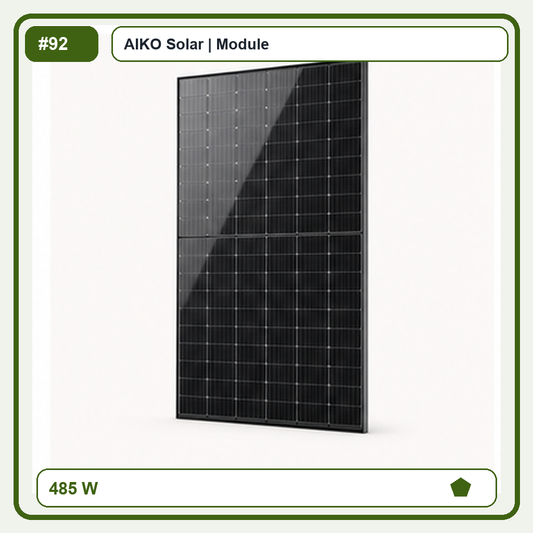 AIKO Solar 485W Dual Glass Full Black Modul AIKO-A470-MCE54Db Neostar 3S+