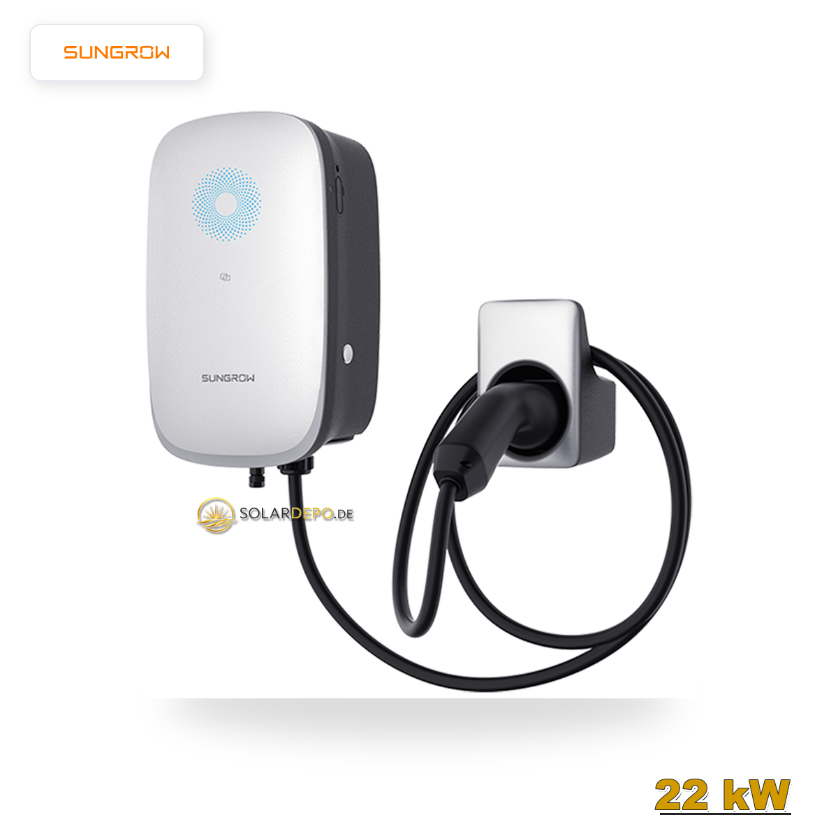 Sungrow AC022E-01 - 22 kW AC-Wallbox für Elektrofahrzeuge