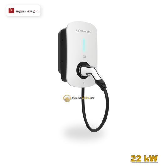 Sigenergy EVAC 22 kW - Intelligente AC-Wallbox, 3-phasig
