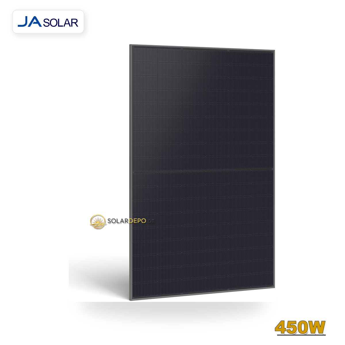 Ja Solar 450W Bifazial Glas-Glas Full Black JAM54D41-LB