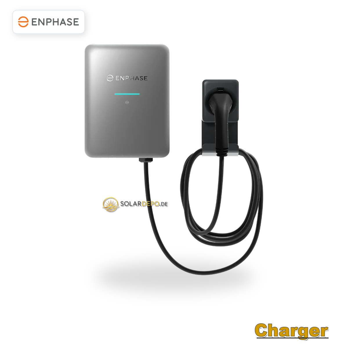 Enphase IQ EV Charger 2 - 7,4-22 kW Wallbox mit Ladekabel