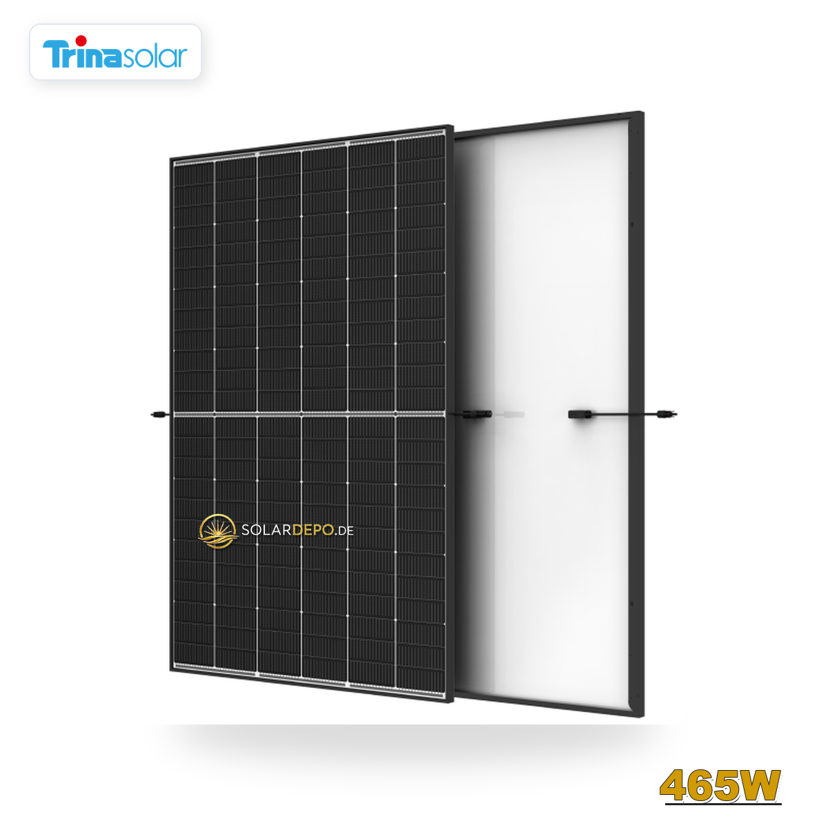 Trina Solar 465W Glas-Glas Black Frame TSM-465NEG9R.28 Vertex S+