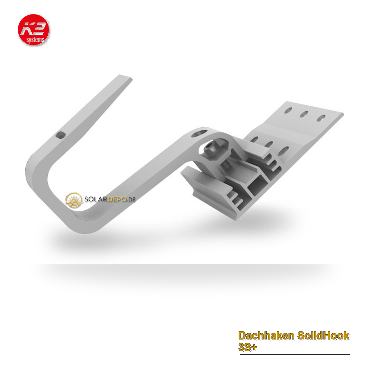 K2 Systems 2002390 Dachhaken SolidHook 3S+
