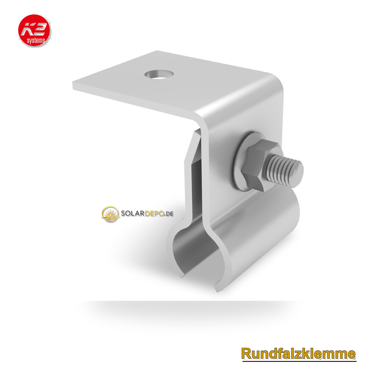 K2 Systems 2001853 Rundfalzklemme