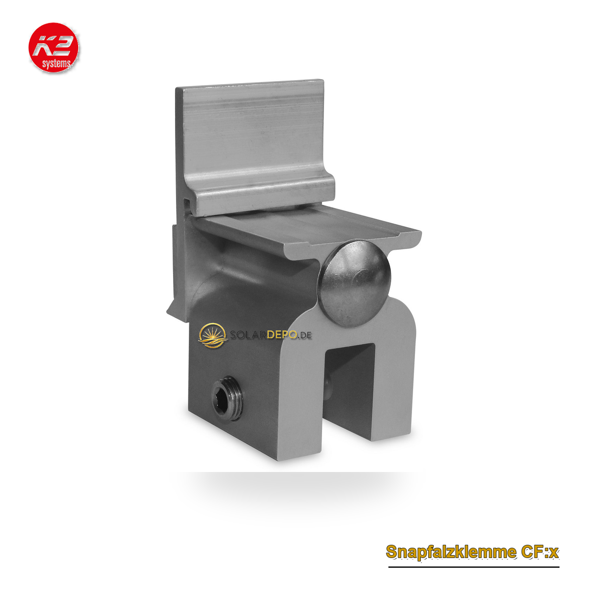 K2 Systems 2003083 Snapfalzklemme CF:x