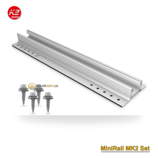 K2 Systems 2004211 MiniRail MK2 Set