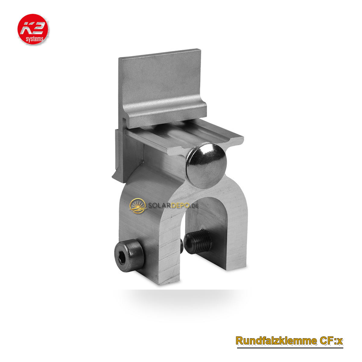 K2 Systems 2002859 Rundfalzklemme CF:x