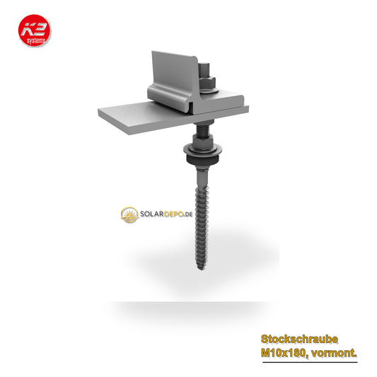 K2 Systems 2003272 Stockschraube M10x180, vormont.