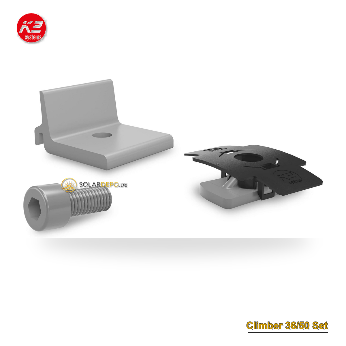 K2 Systems 2003145 Climber 36/50 Set