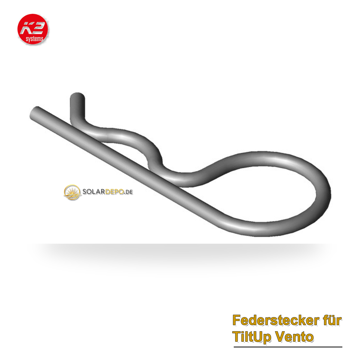 K2 Systems 2001196 Federstecker für TiltUp Vento