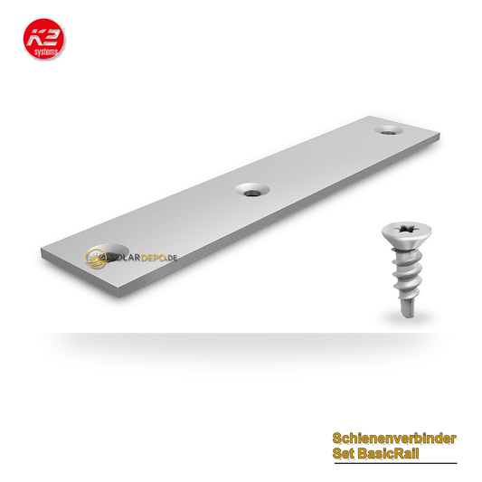 K2 Systems 1003571 Schienenverbinder Set BasicRail