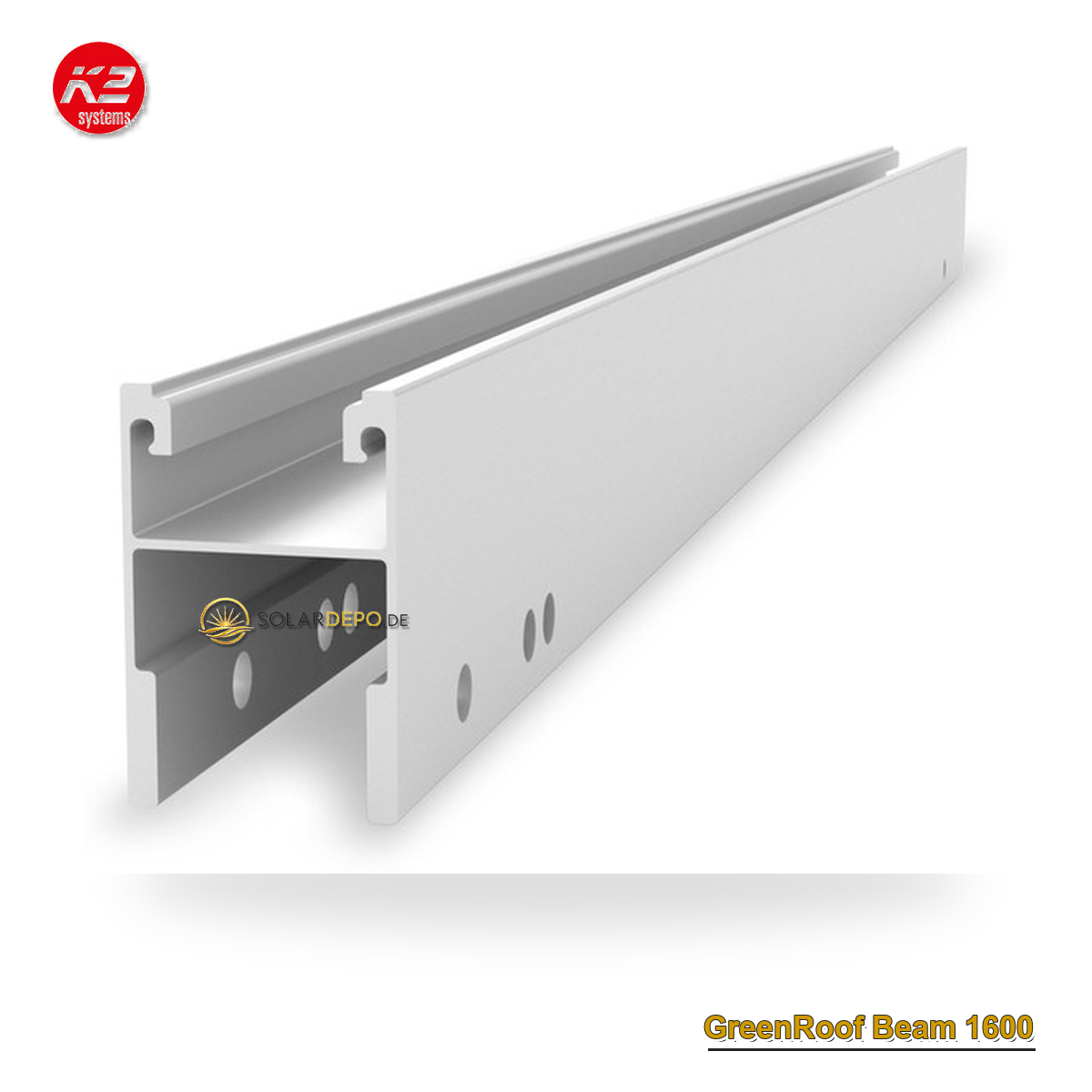 K2 Systems 2004195 GreenRoof Beam 1600