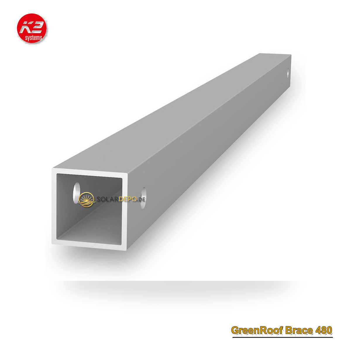 K2 Systems 2004186 GreenRoof Brace 480