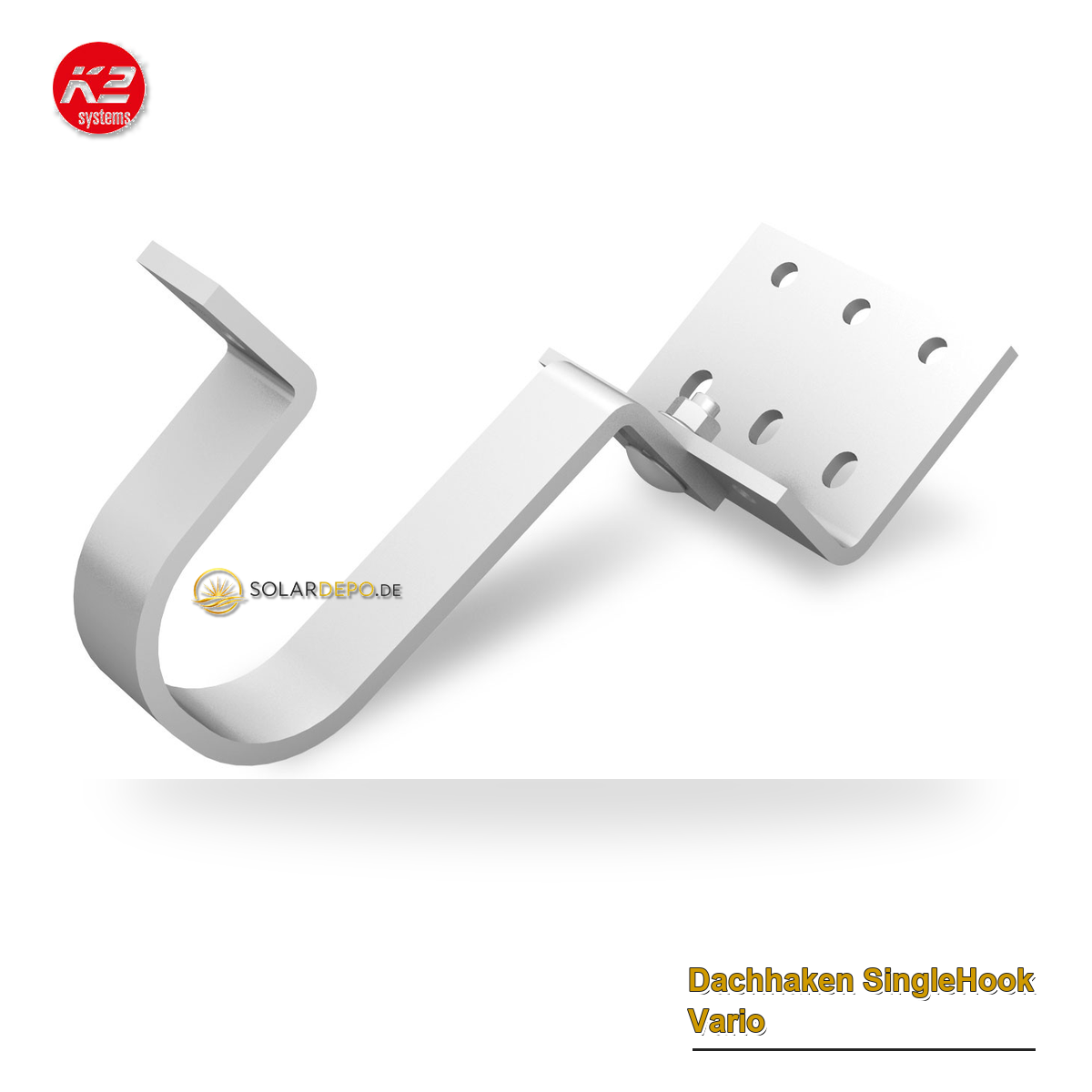 K2 Systems 2002651 Dachhaken SingleHook Vario