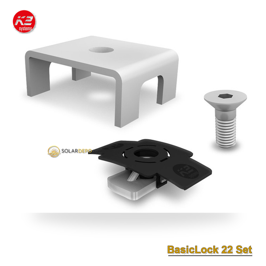 K2 Systems 1003558 BasicLock 22 Set