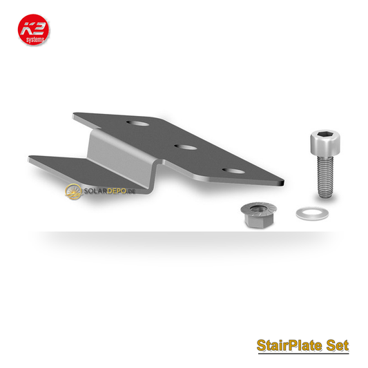 K2 Systems 2004057 StairPlate Set