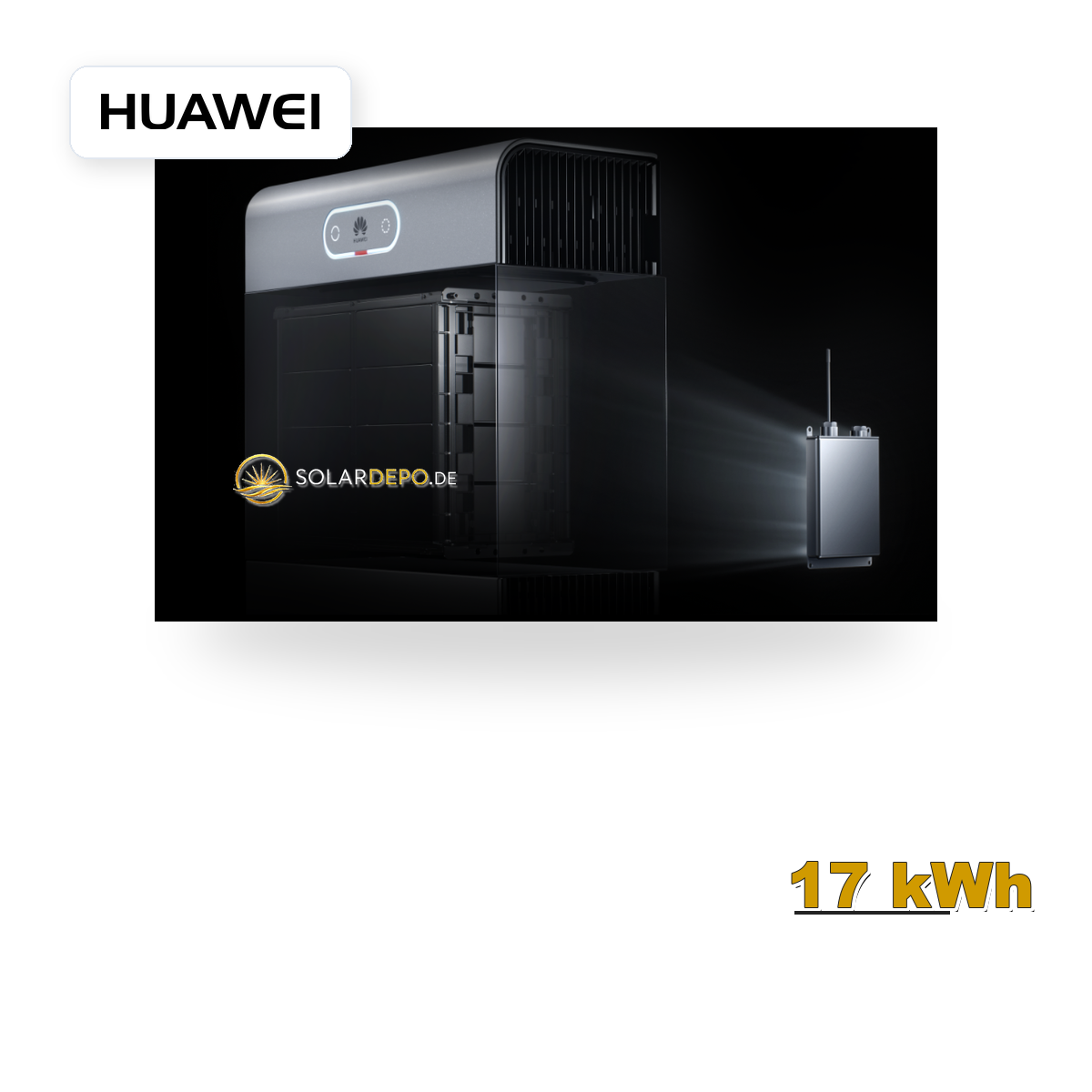 Huawei LUNA2000-17-S1 – 16,9 kWh Hochvolt-Batteriespeicher (neue Generation)