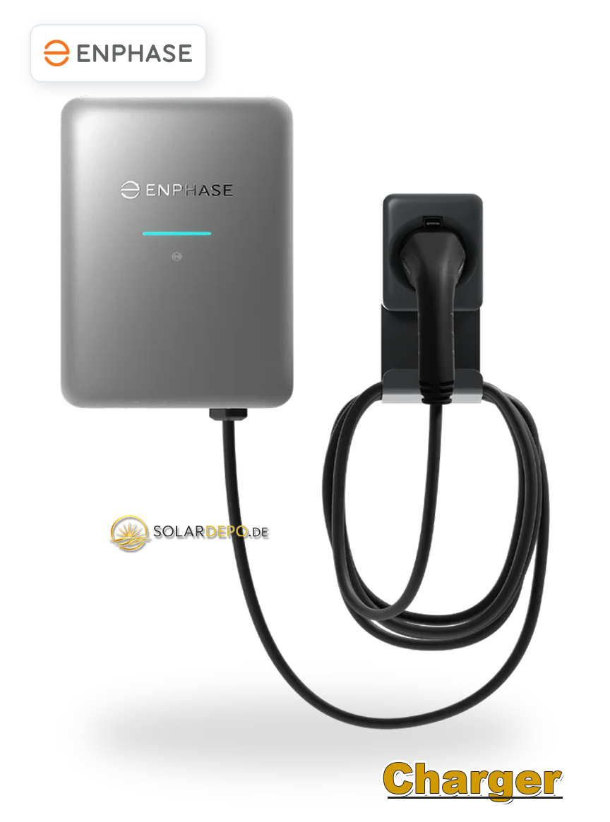 Enphase IQ EV Charger 2 – 7,4–22 kW Wallbox mit Ladekabel