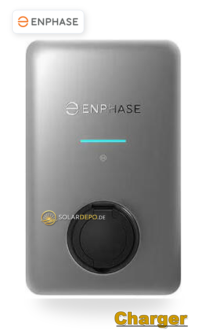 Enphase IQ EV Charger 2 – 7,4–22 kW Wallbox ohne Ladekabel