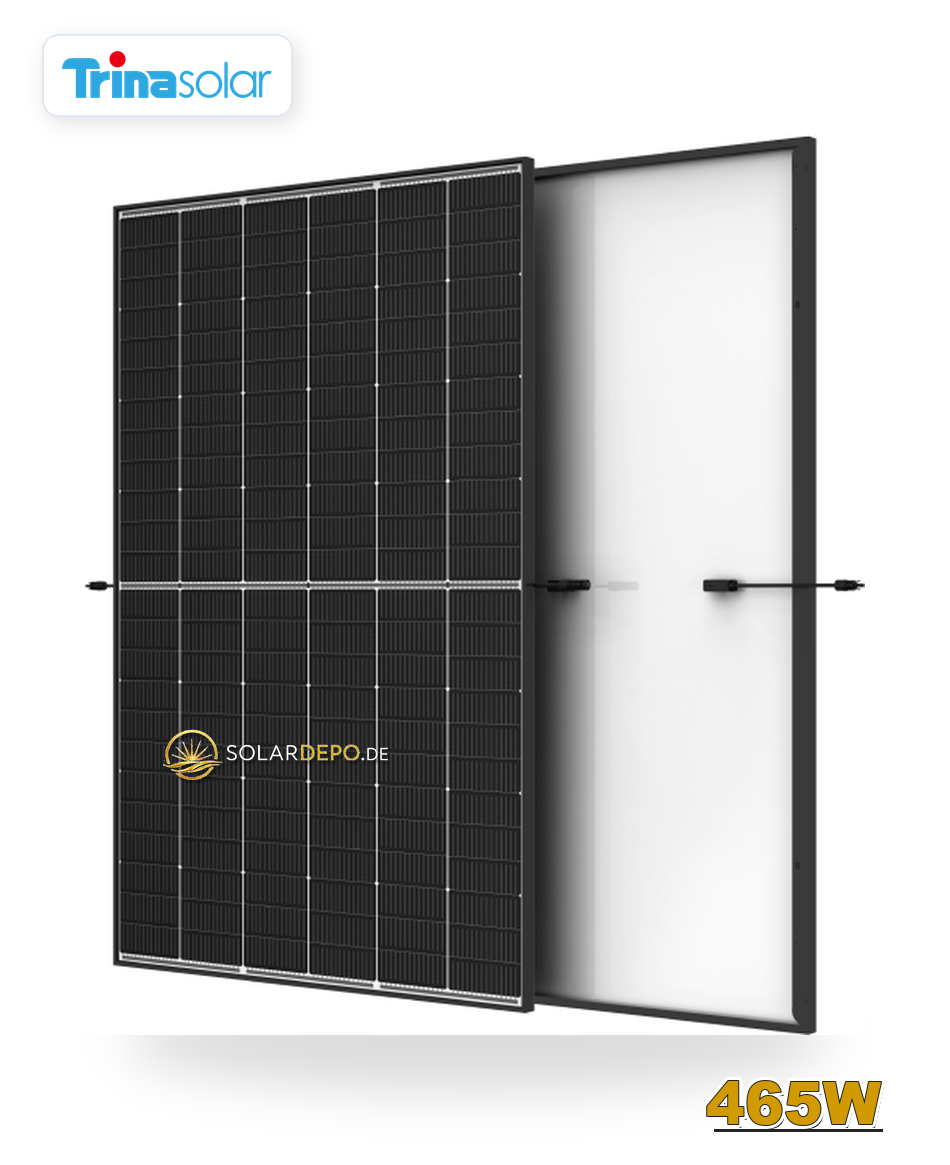 Trina Solar 465W Glas-Glas Black Frame TSM-465NEG9R.28 Vertex S+