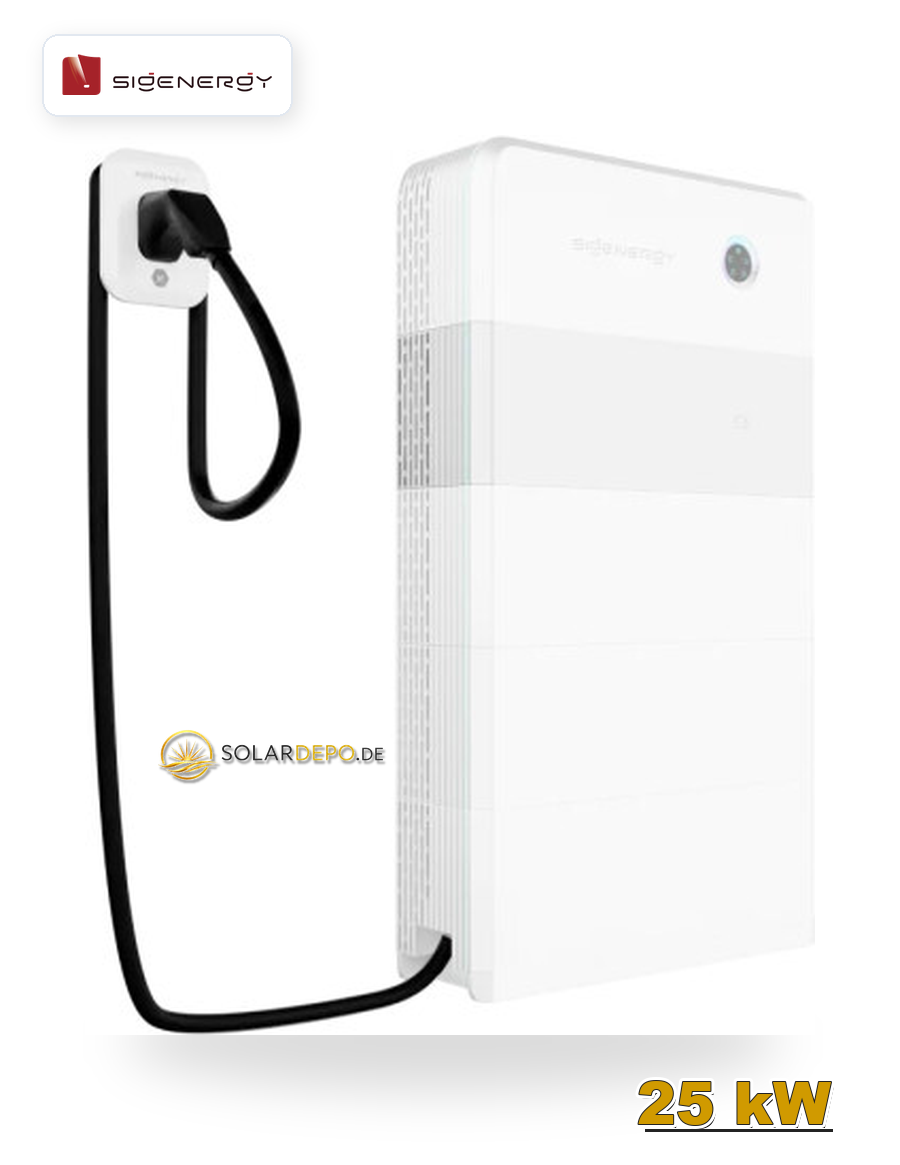Sigenergy EVDC 25 kW – DC-Schnelllader, verschiedene Kabellängen
