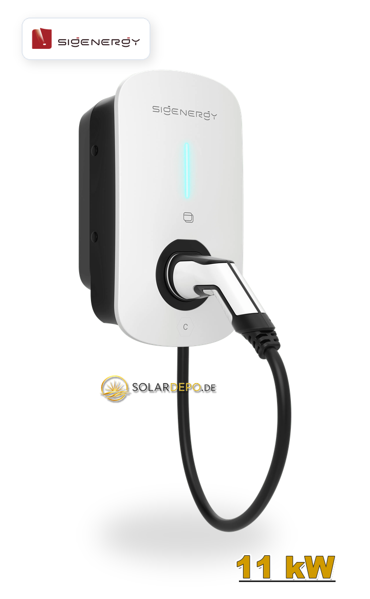 Sigenergy EVAC 11 kW – Intelligente AC-Wallbox, 3-phasig