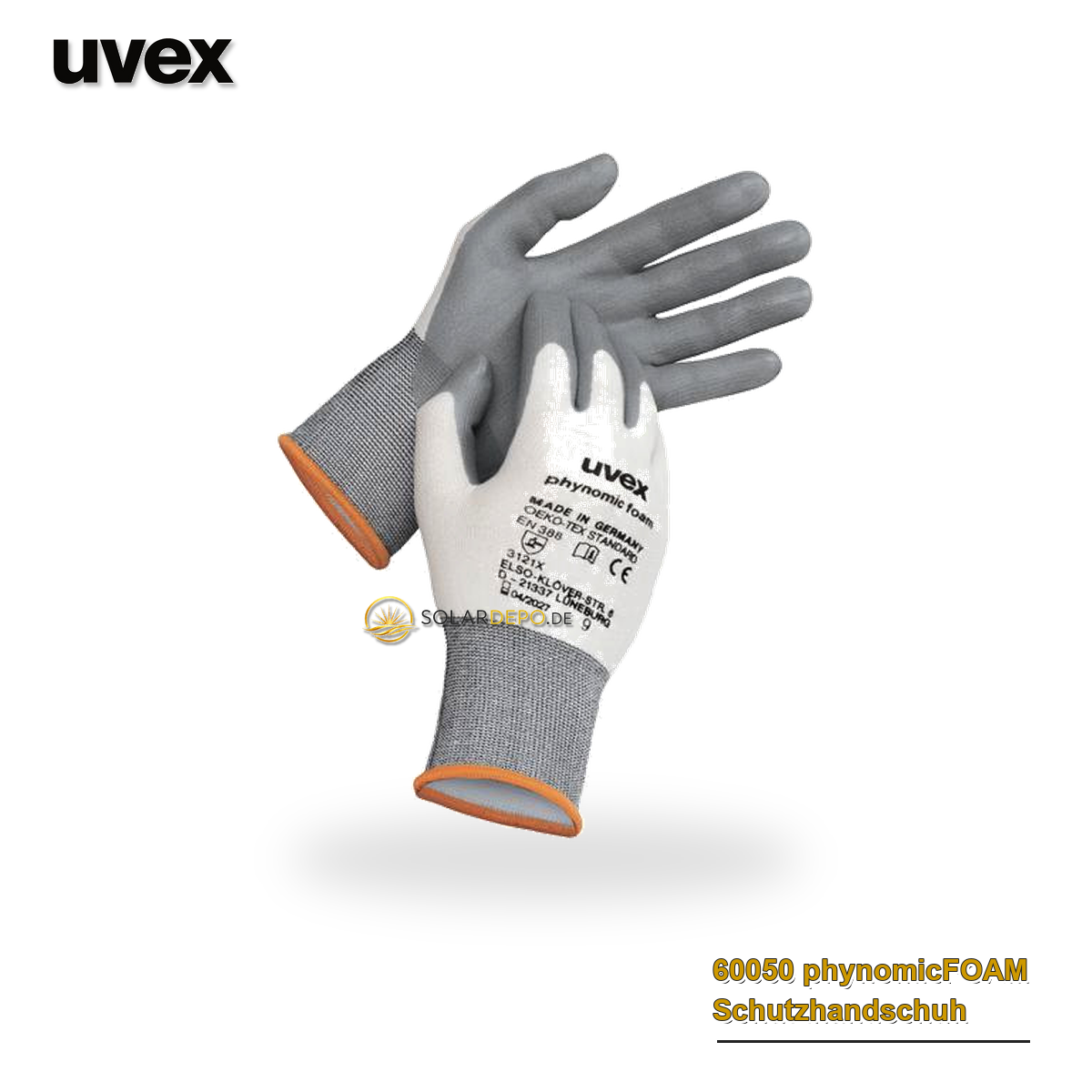 UVEX 60050 phynomicFOAM Schutzhandschuh Gr. 8