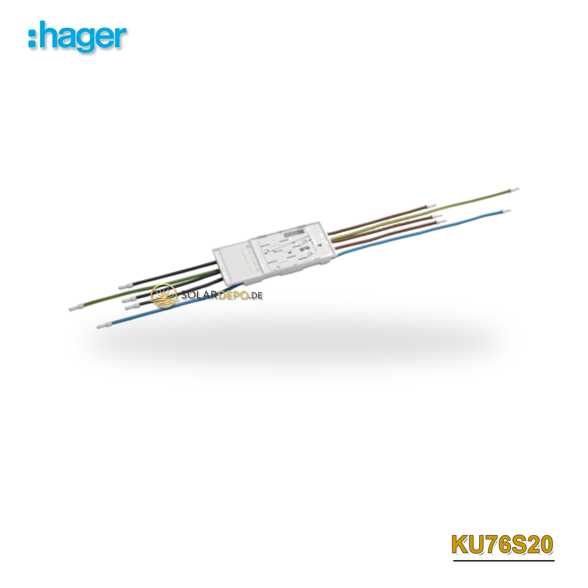 HAGER KU76S20 eHZ-Anschlusskassette 5-pol.16mm