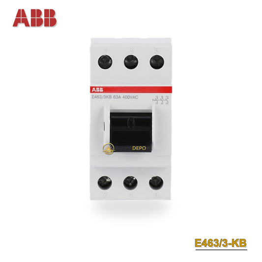 ABB E463/3KB Hauptschalter 3S,63A,400VAC