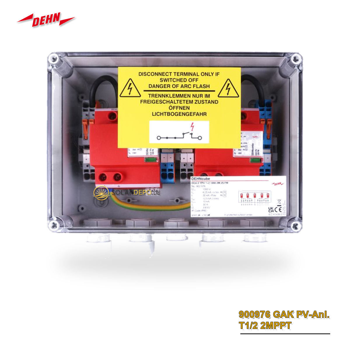 DEHN 900976 GAK PV-Anl. T1/2 2MPPT je2Strings