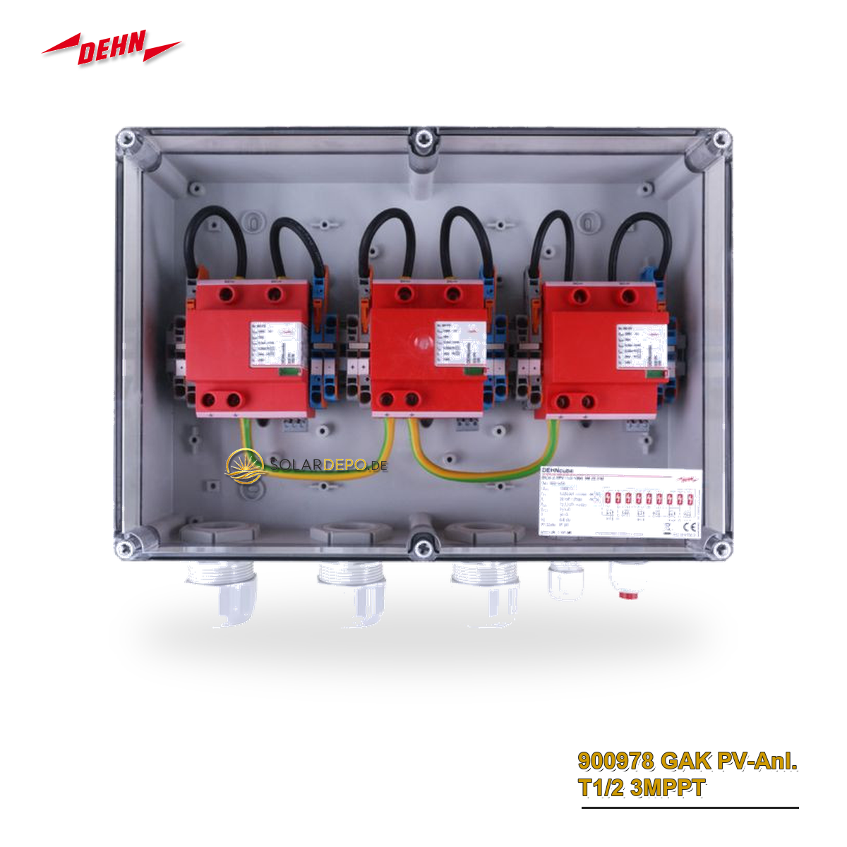 DEHN 900978 GAK PV-Anl. T1/2 3MPPT je2String