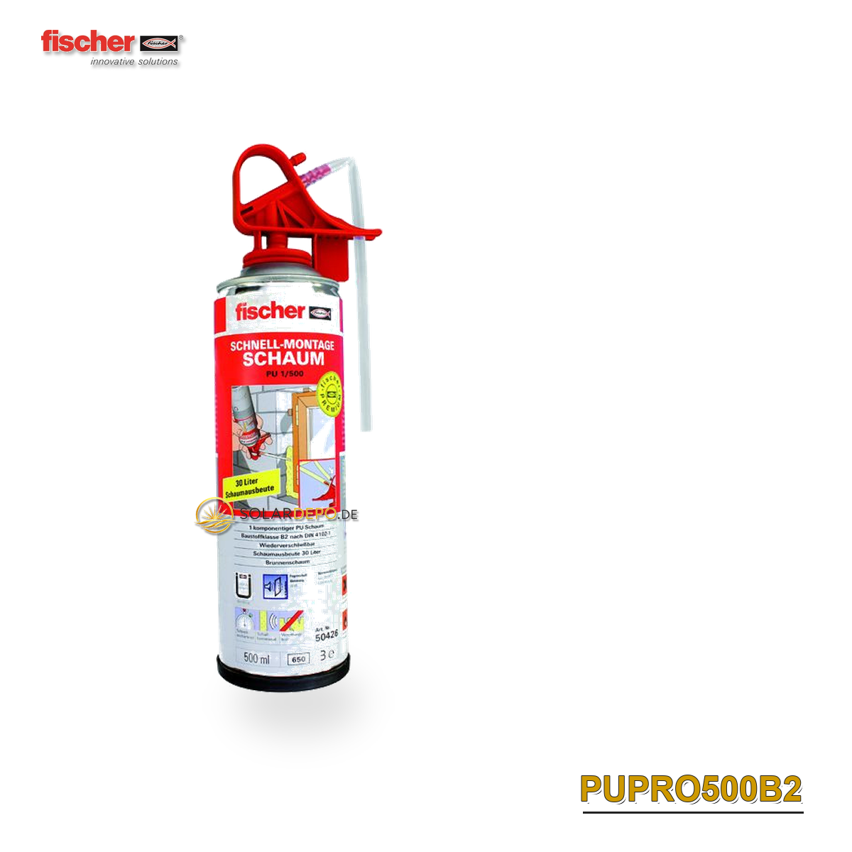FISCHER PU Pro 500 B2 Schnellm./Brunnenschaum