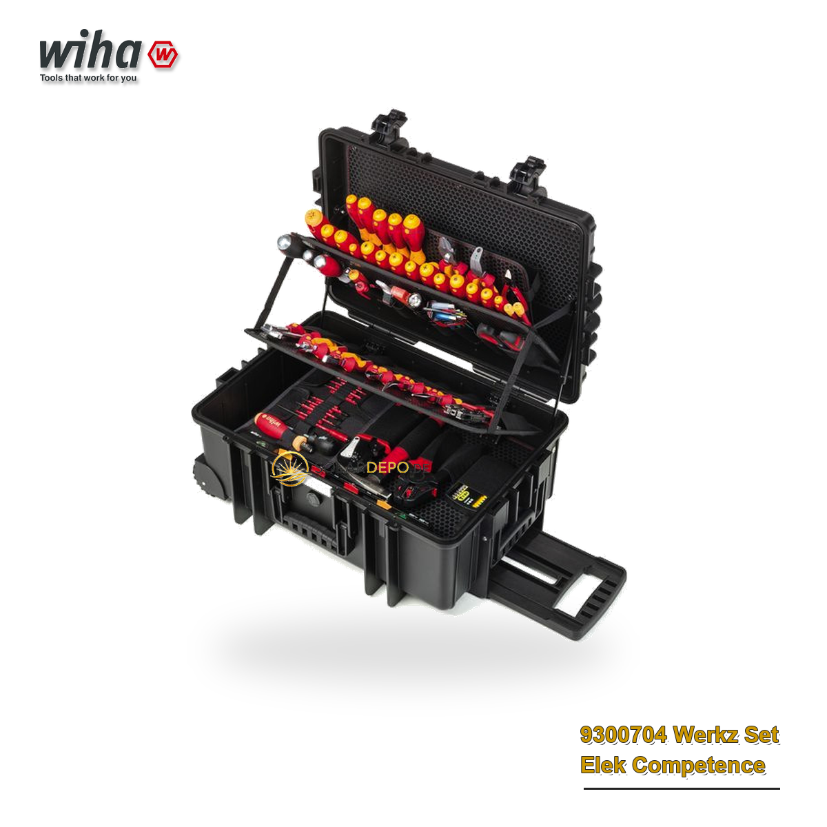 WIHA 9300704 Werkz Set Elek Competence XXL II