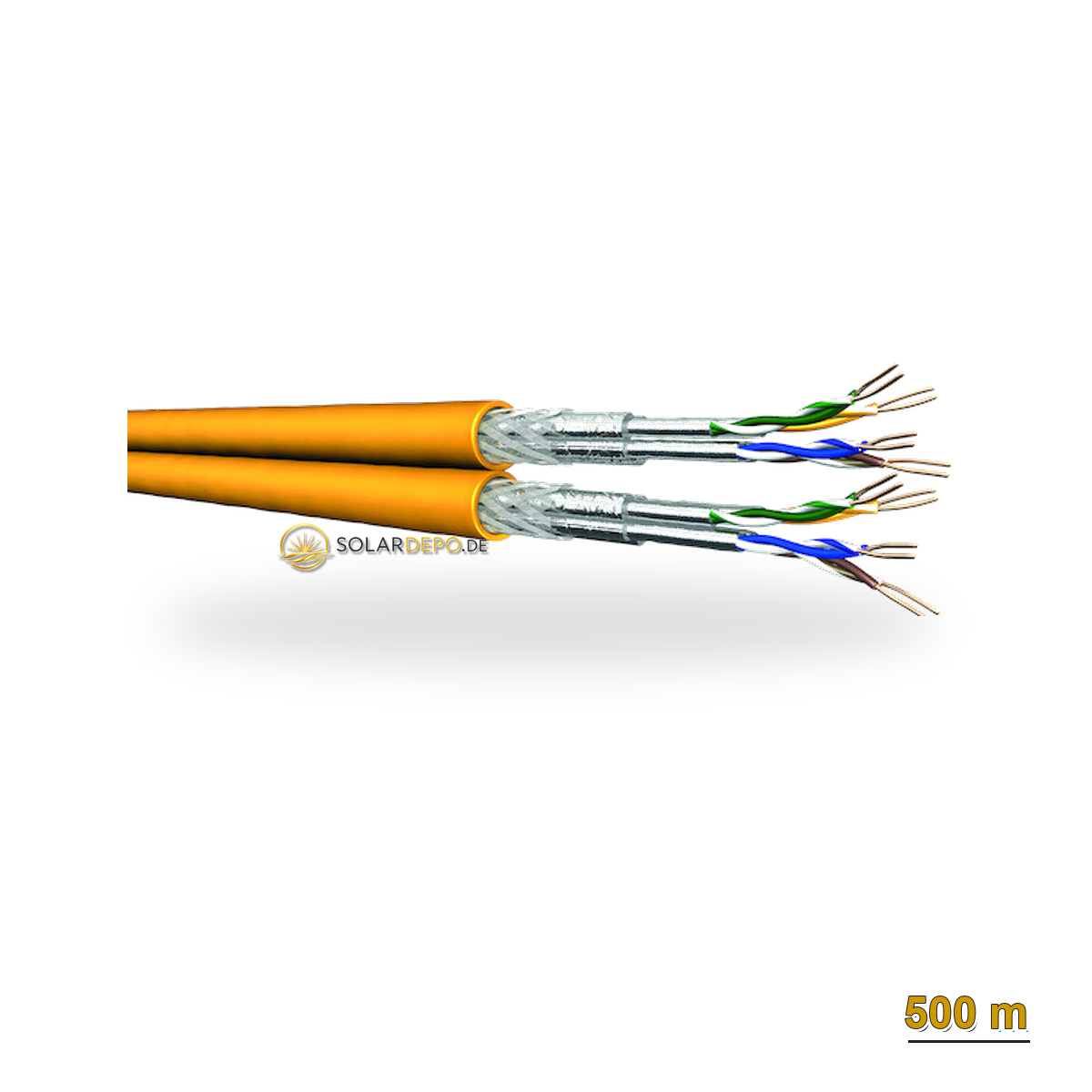 PROTEC.net 8150-2 4P22 HPMC1500 Cat7a MHZ TR500DW - 500 m
