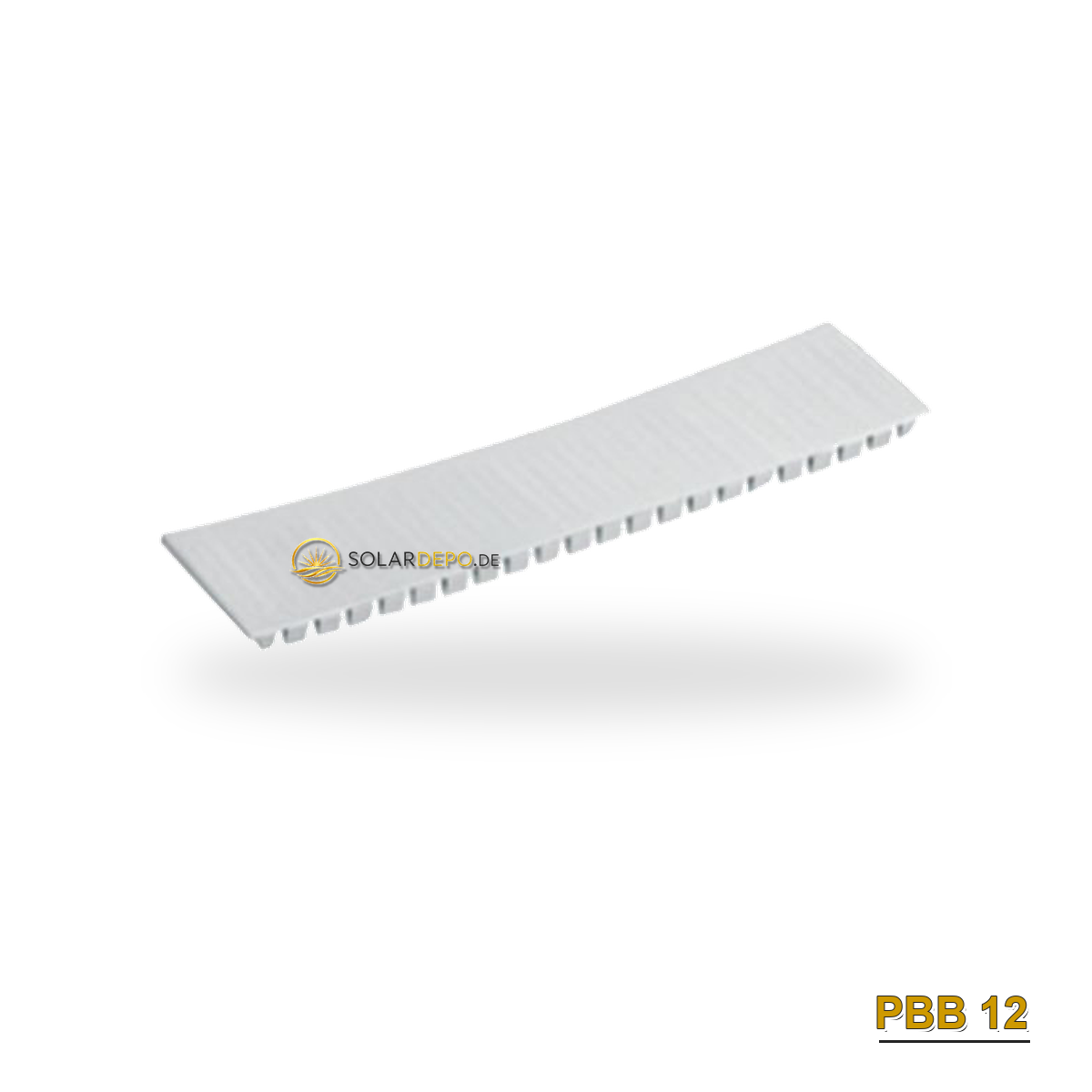 PROTEC.class PBB 12 Abdeckstreifen für 12 TE weiss