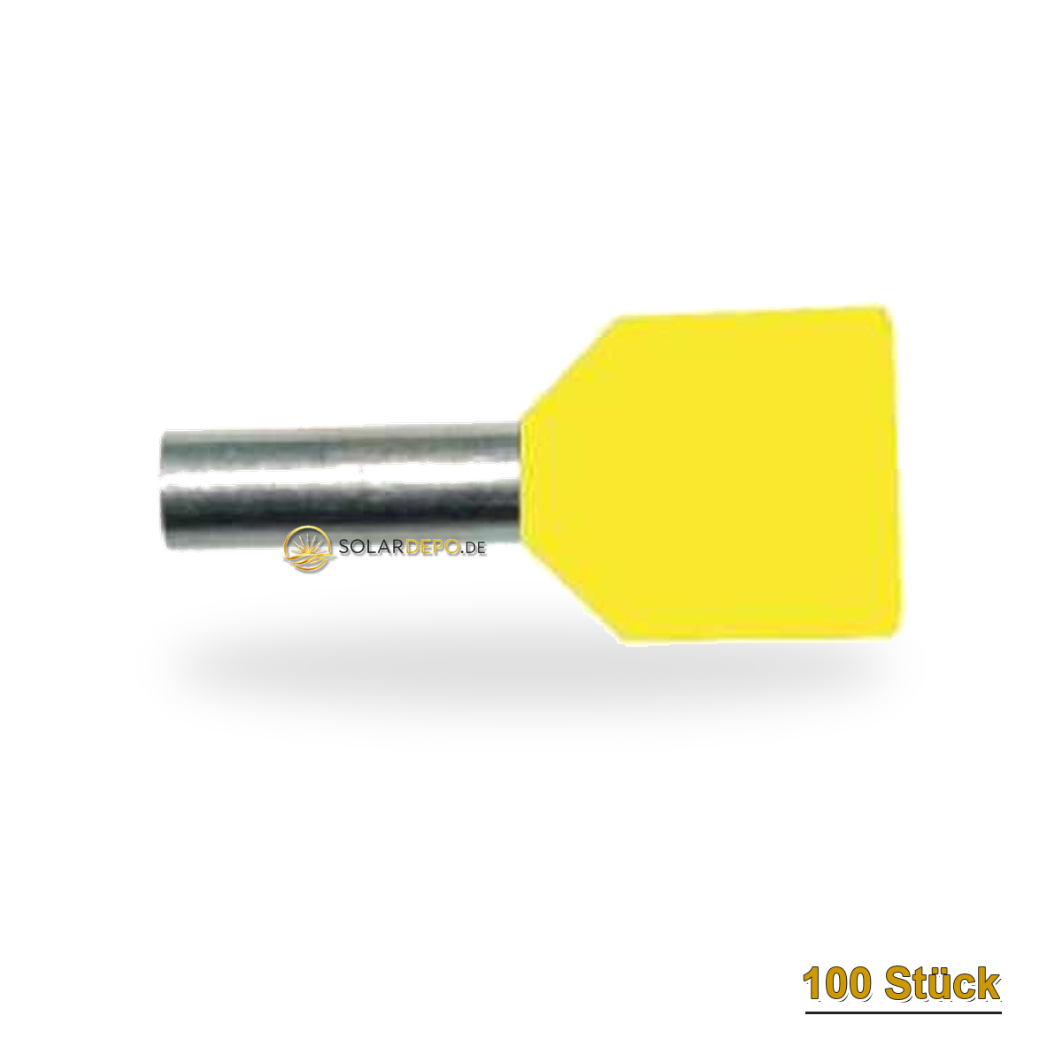 PROTEC.class PAEH 600D/14 Aderendh.doppelt 2 x 6,0mm² - 100 Stück Packung